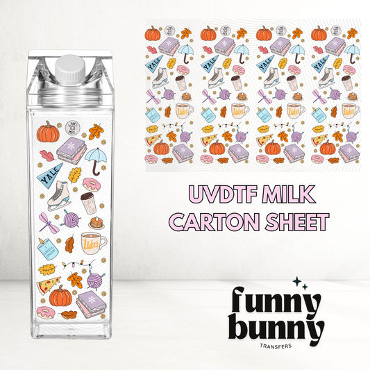 I Smell Snow - Milk Carton UVDTF Decals