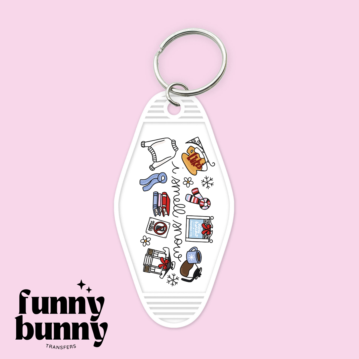 Snow Rewatch - Motel Keychain