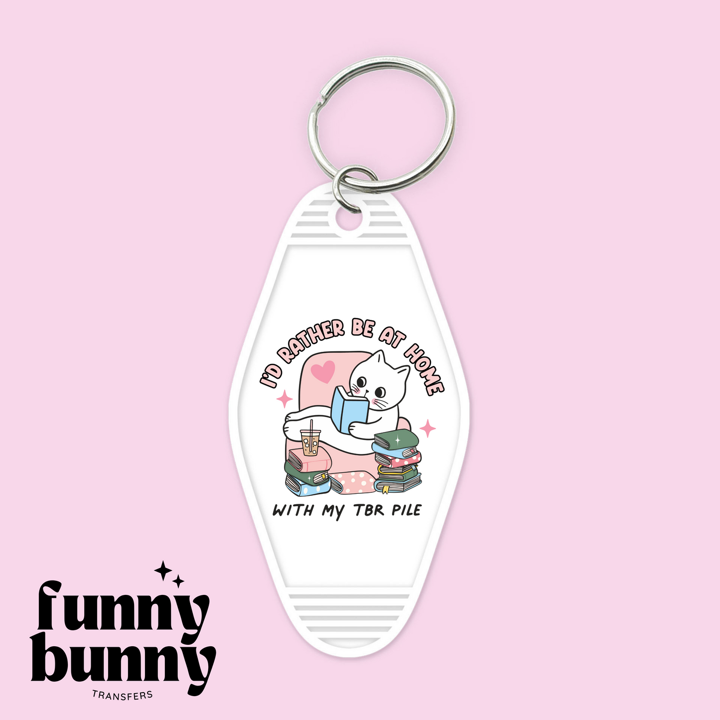 I'd Rather Be At Home - Motel Keychain