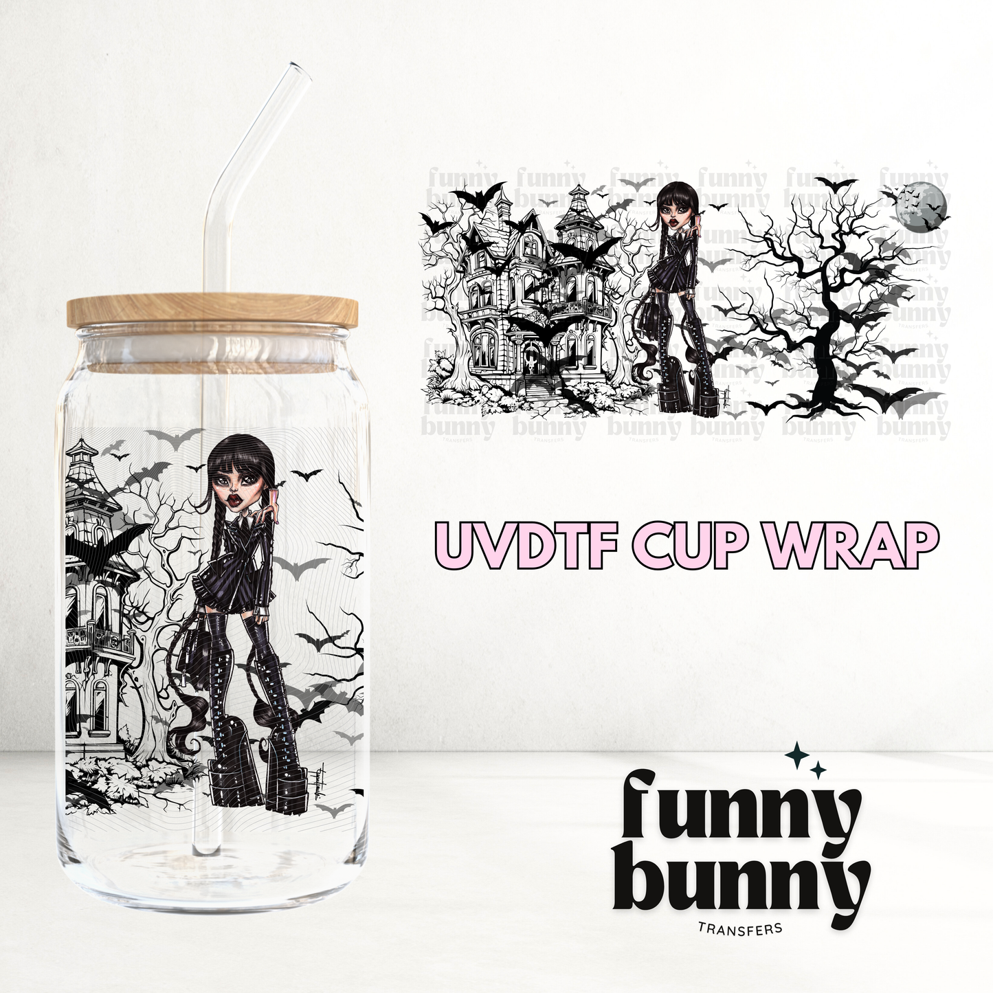 I'm Not Interested - 16oz UVDTF Cup Wrap