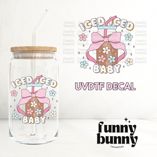 Iced Iced Baby - UVDTF Decal