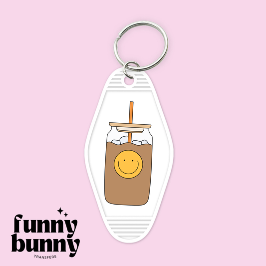 Iced Latte For The Win - Motel Keychain