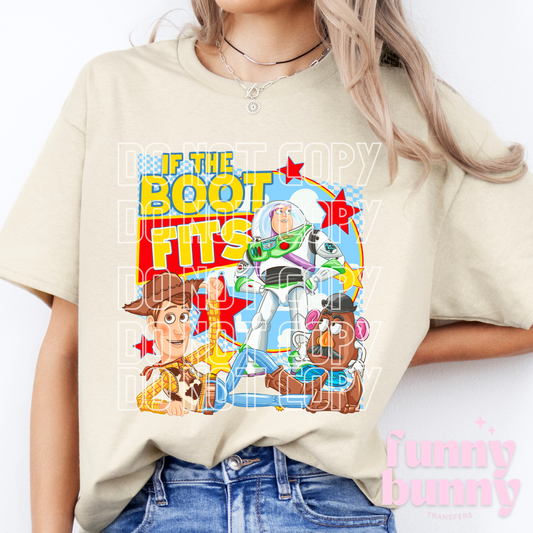 If The Boot Fits - DTF Transfer
