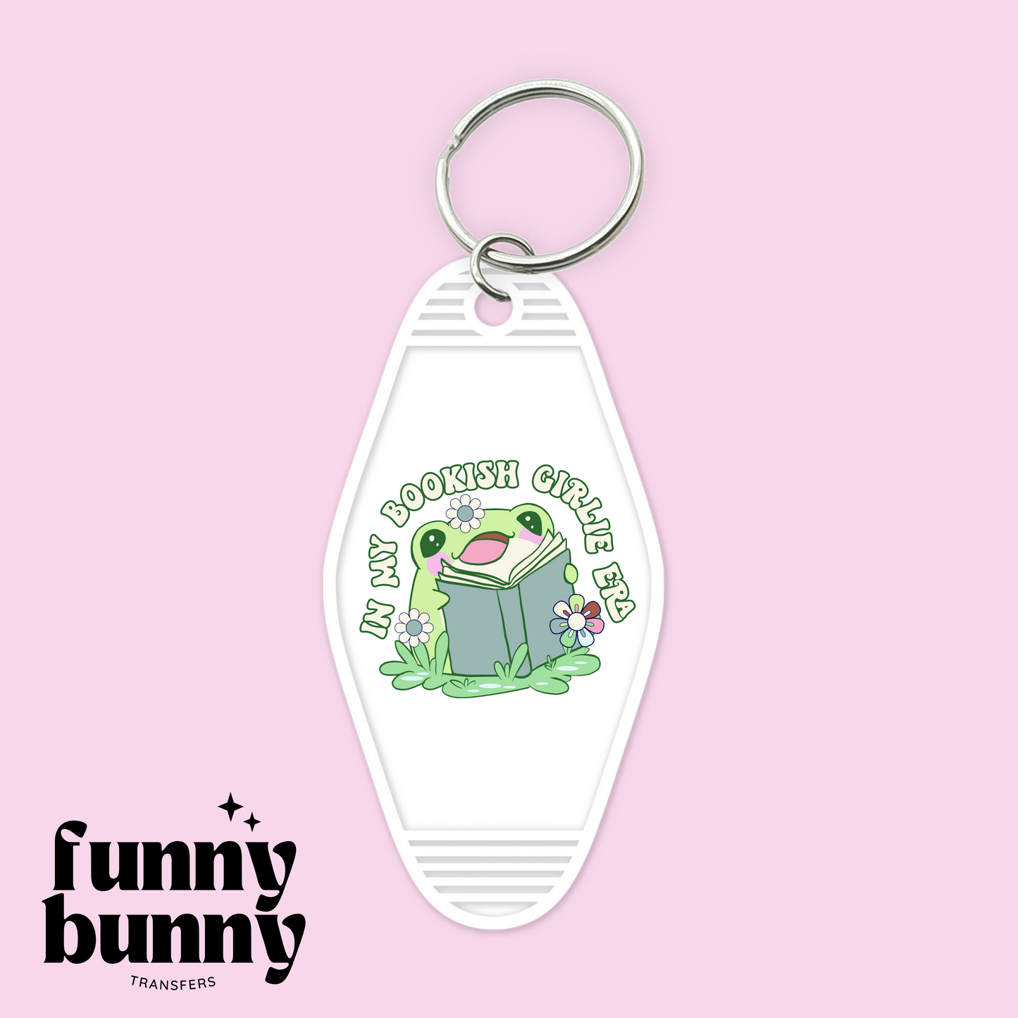 Bookish Girlie Era Froggy - Motel Keychain