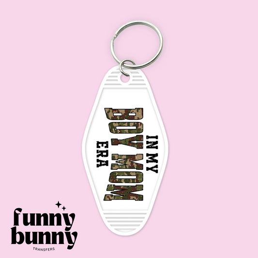 In My Boy Mom Era Army - Motel Keychain