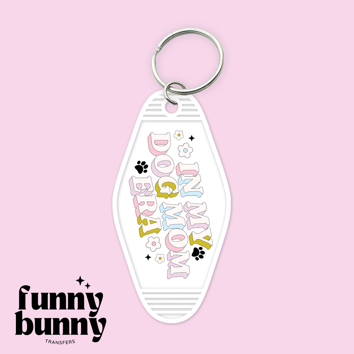 In My Dog Mom Era - Motel Keychain