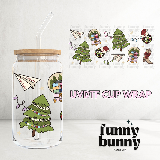 In My Heart Is A Xmas Tree - 16oz UVDTF Cup Wrap