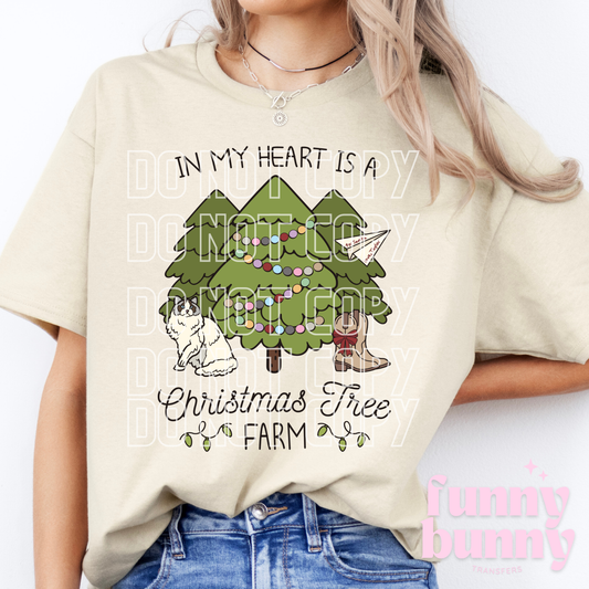 In My Heart Is A Xmas Tree - DTF Transfer