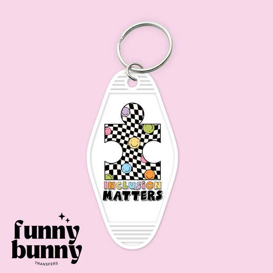 Inclusion Matters - Motel Keychain