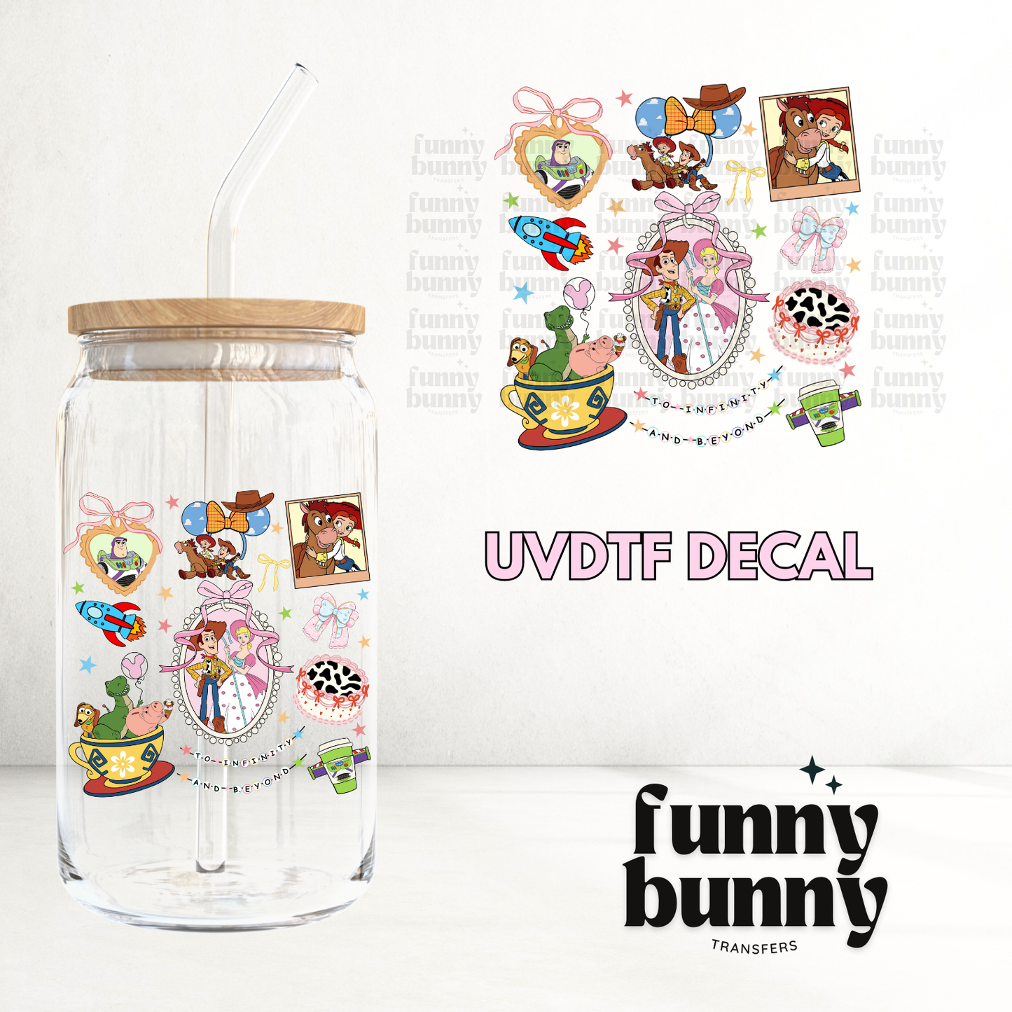 Infinity World - UVDTF Decal