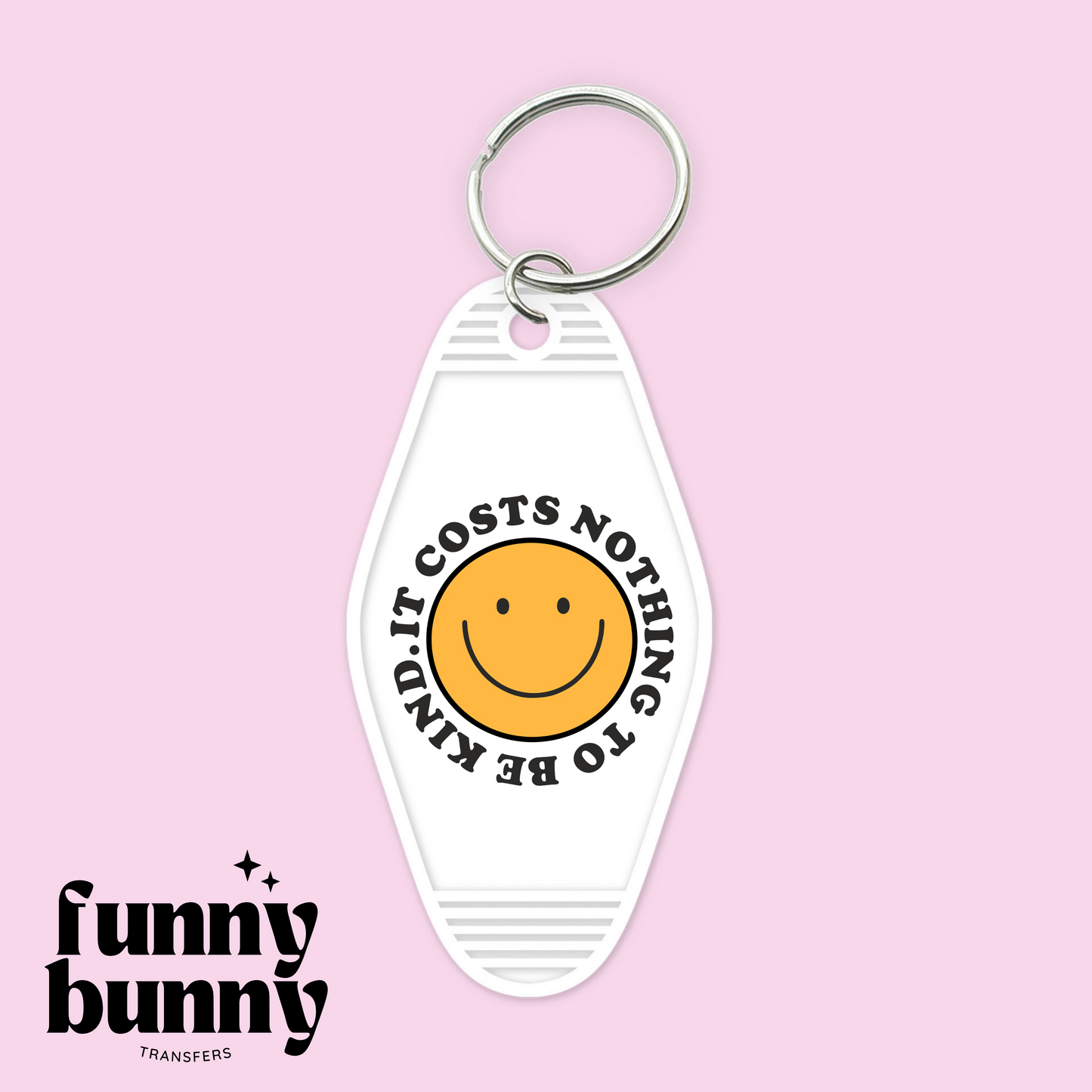 It Costs Nothing - Motel Keychain