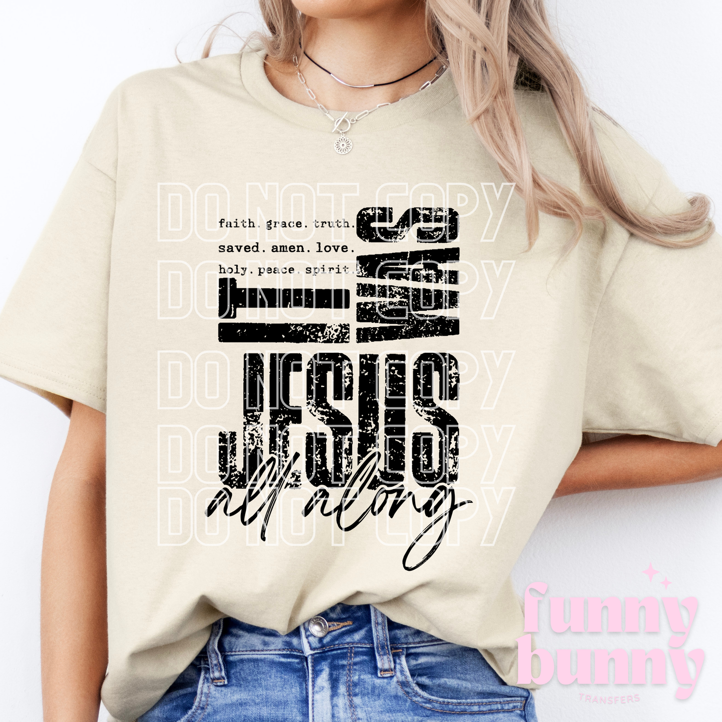 It Was Jesus - DTF Transfer