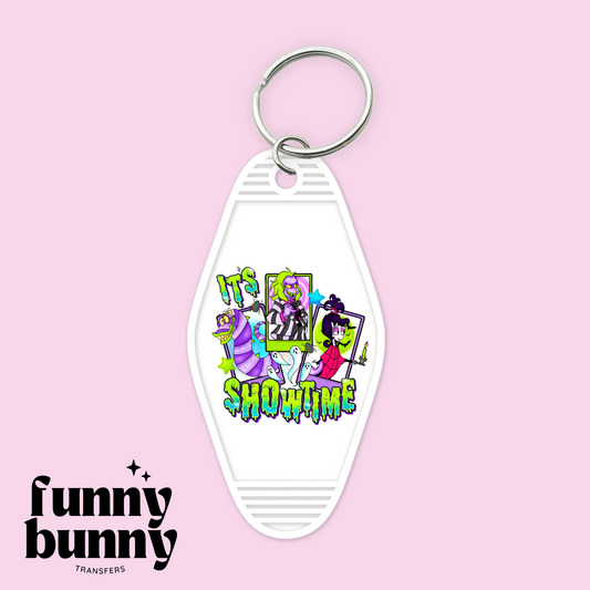 It's Showtime - Motel Keychain