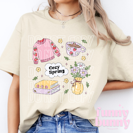 Its A Cozy Spring - DTF Transfer