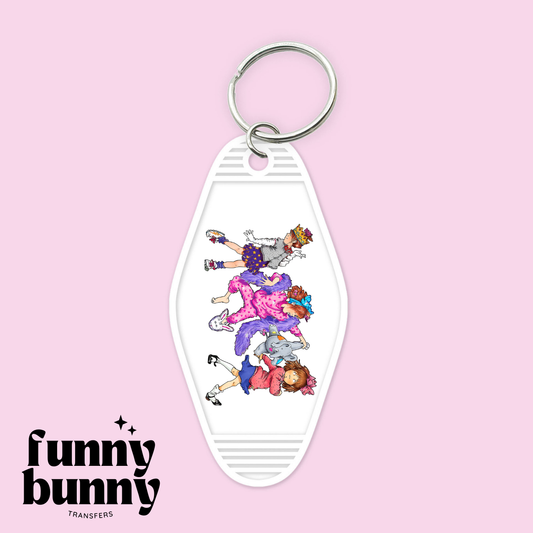 JB Children Book - Motel Keychain