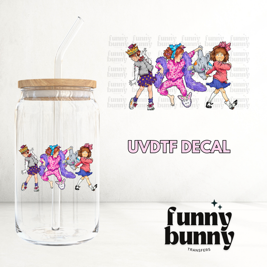 JB Children Book - UVDTF Decal