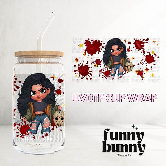 Jason Cutie - 16oz UVDTF Cup Wrap