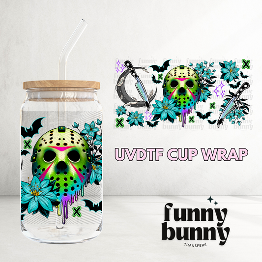 Jason Floral - 16oz UVDTF Cup Wrap