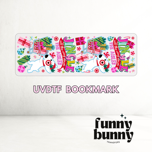 Jingle Down The Aisles  - UVDTF Bookmark Decal