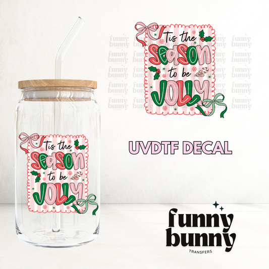 Jolly Bow Season - UVDTF Decal