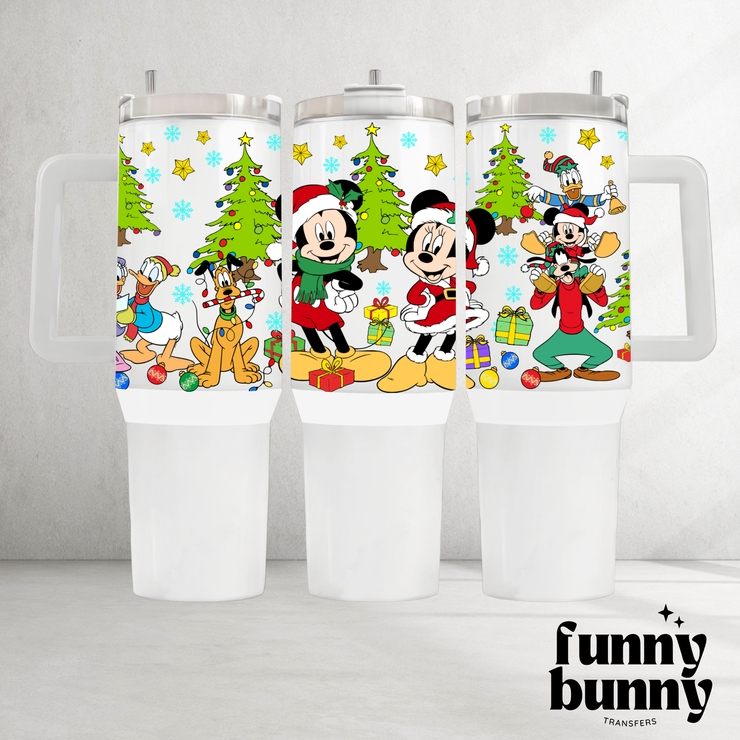 Jolly Mouse II - 40oz UVDTF Tumbler Wrap