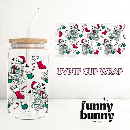 Jolly Skelly - 16oz UVDTF Cup Wrap