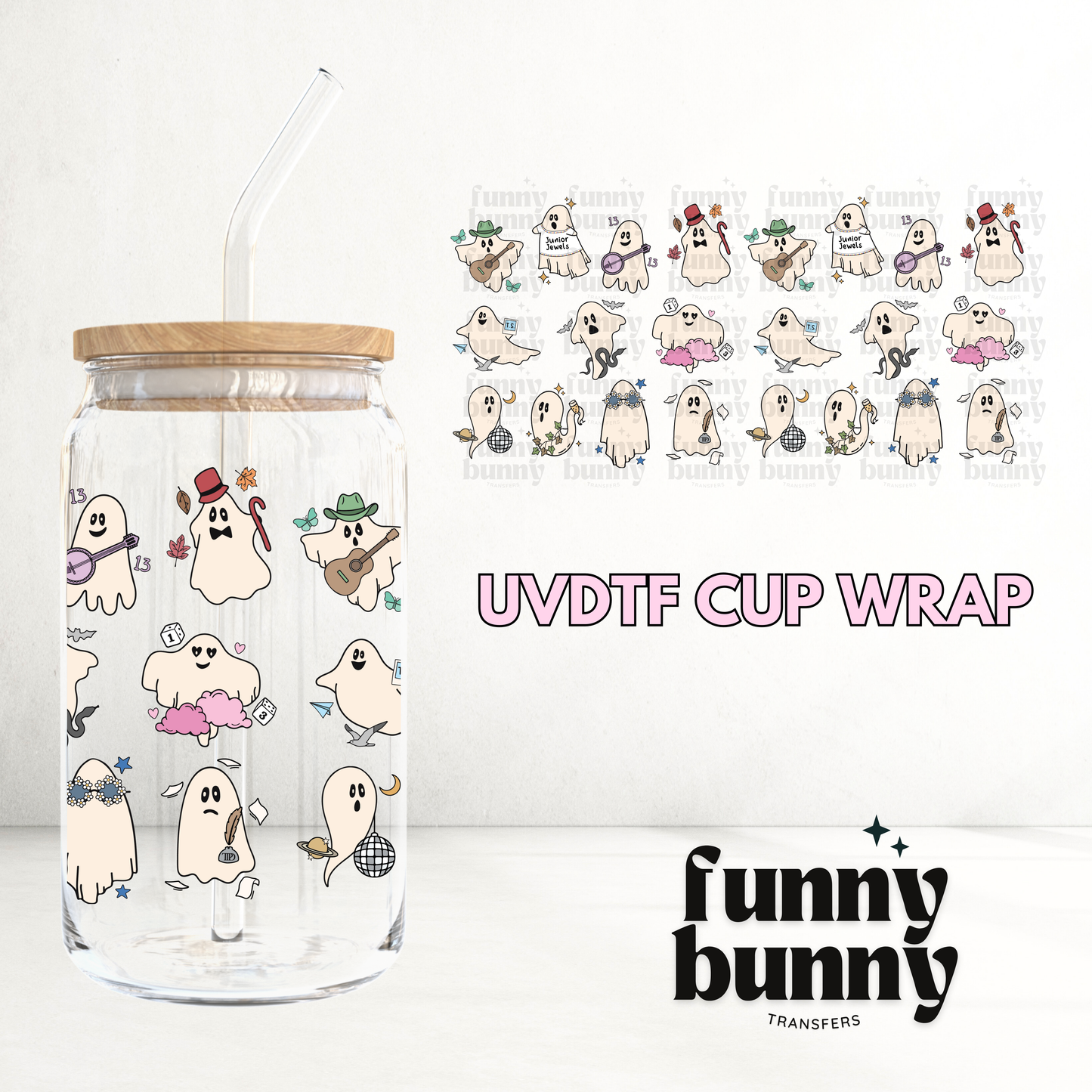 Junior Jewels - 16oz UVDTF Cup Wrap