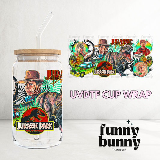 Jurassic Dino - 16oz UVDTF Cup Wrap