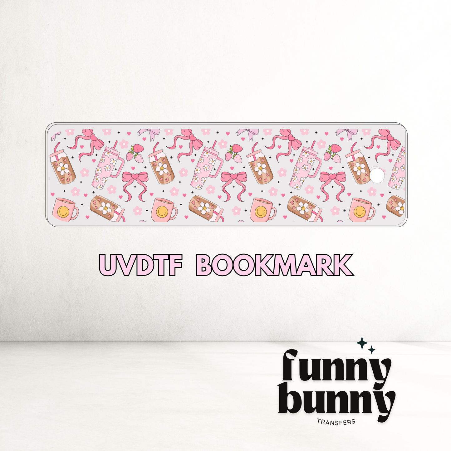 Just A Coquette Girl - UVDTF Bookmark Decal