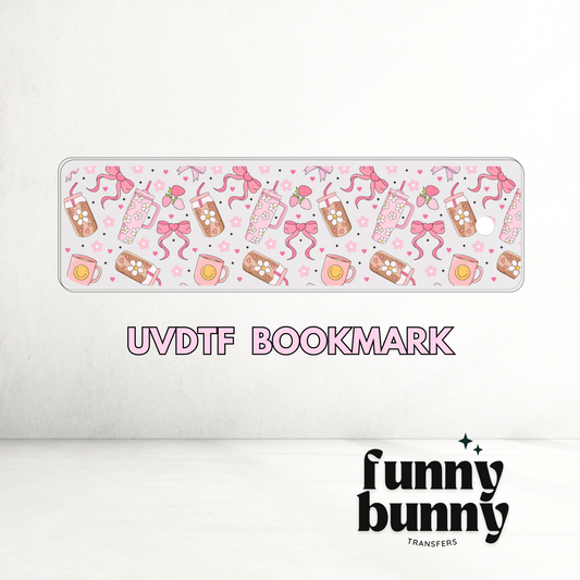 Just A Coquette Girl - UVDTF Bookmark Decal