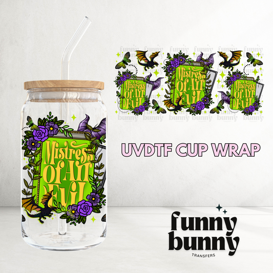 Mistress - 16oz UVDTF Cup Wrap