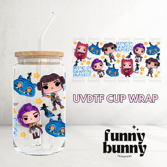 KPOP Pop - 16oz UVDTF Cup Wrap