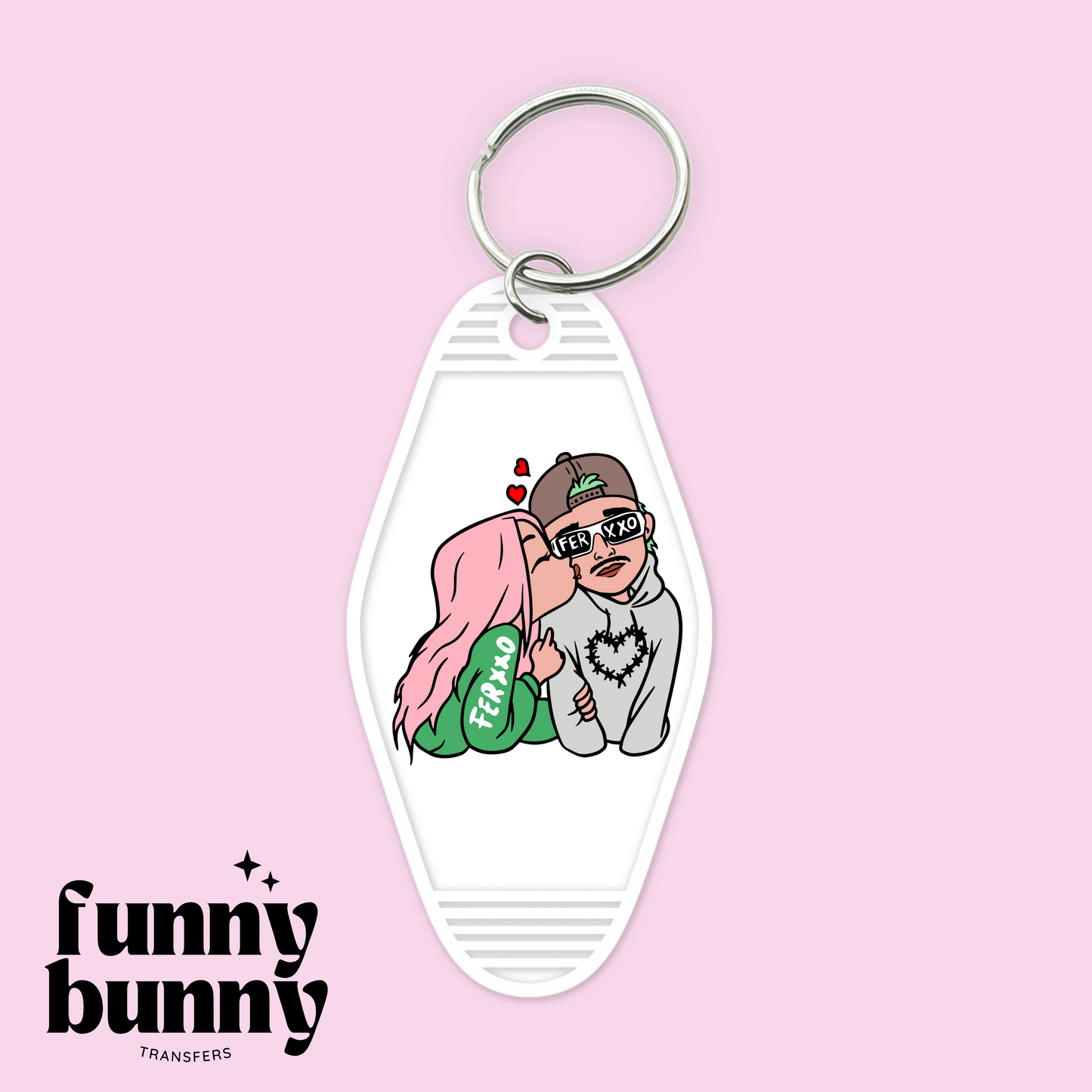 KG Kiss Ferxxo - Motel Keychain