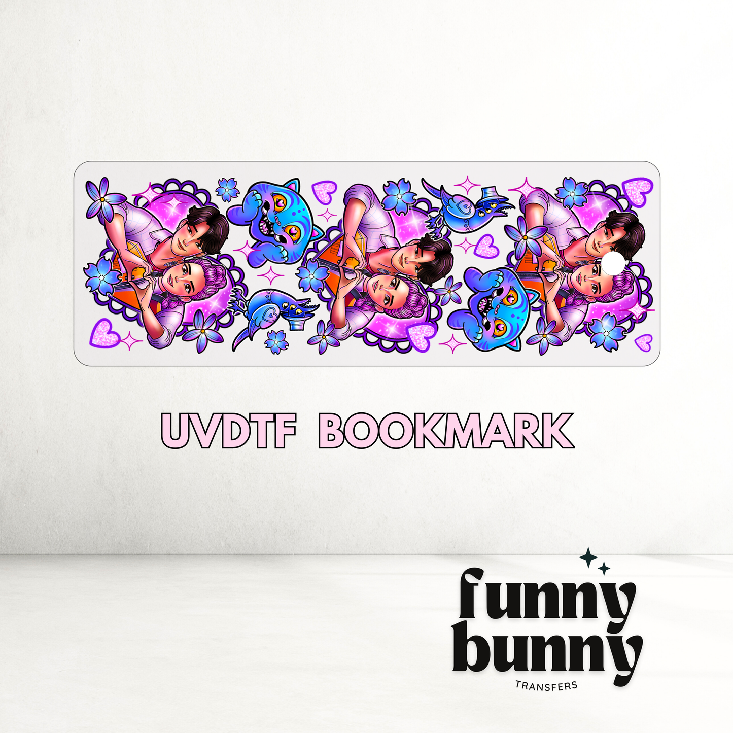 KPOP Free - UVDTF Bookmark Decal