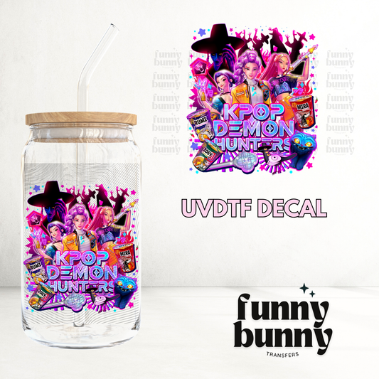 KPOP Demons - UVDTF Decal
