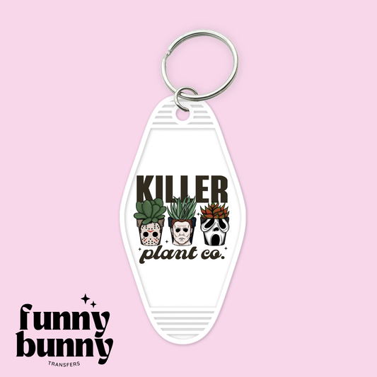 Killer Plants Co - Motel Keychain