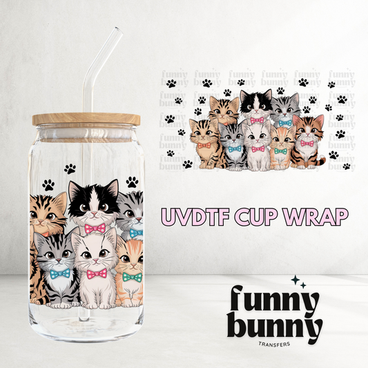 Kitten Cuties - 16oz UVDTF Cup Wrap