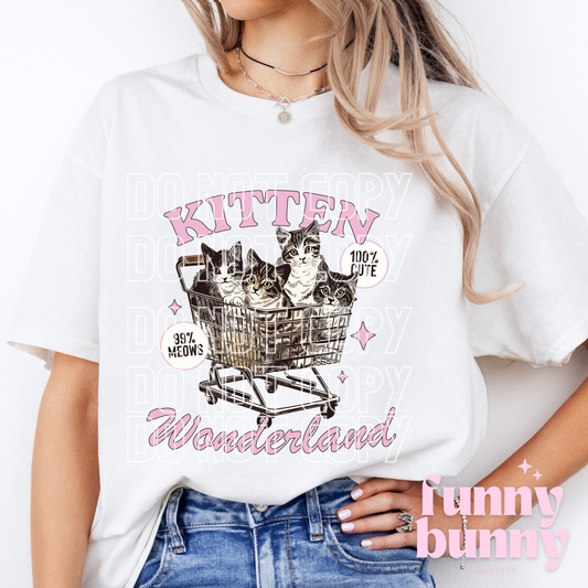 Kitten Wonderland -DTF Transfer