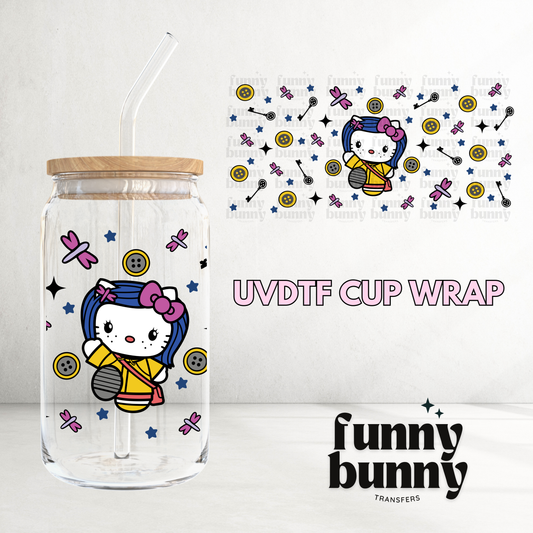 Kitty Ragdoll - 16oz UVDTF Cup Wrap