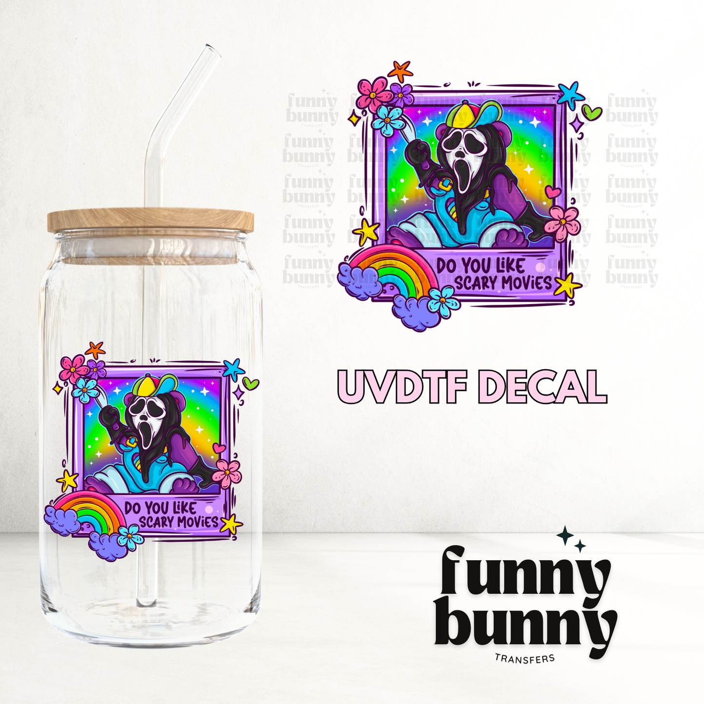 LF Scary Movies - UVDTF Decal