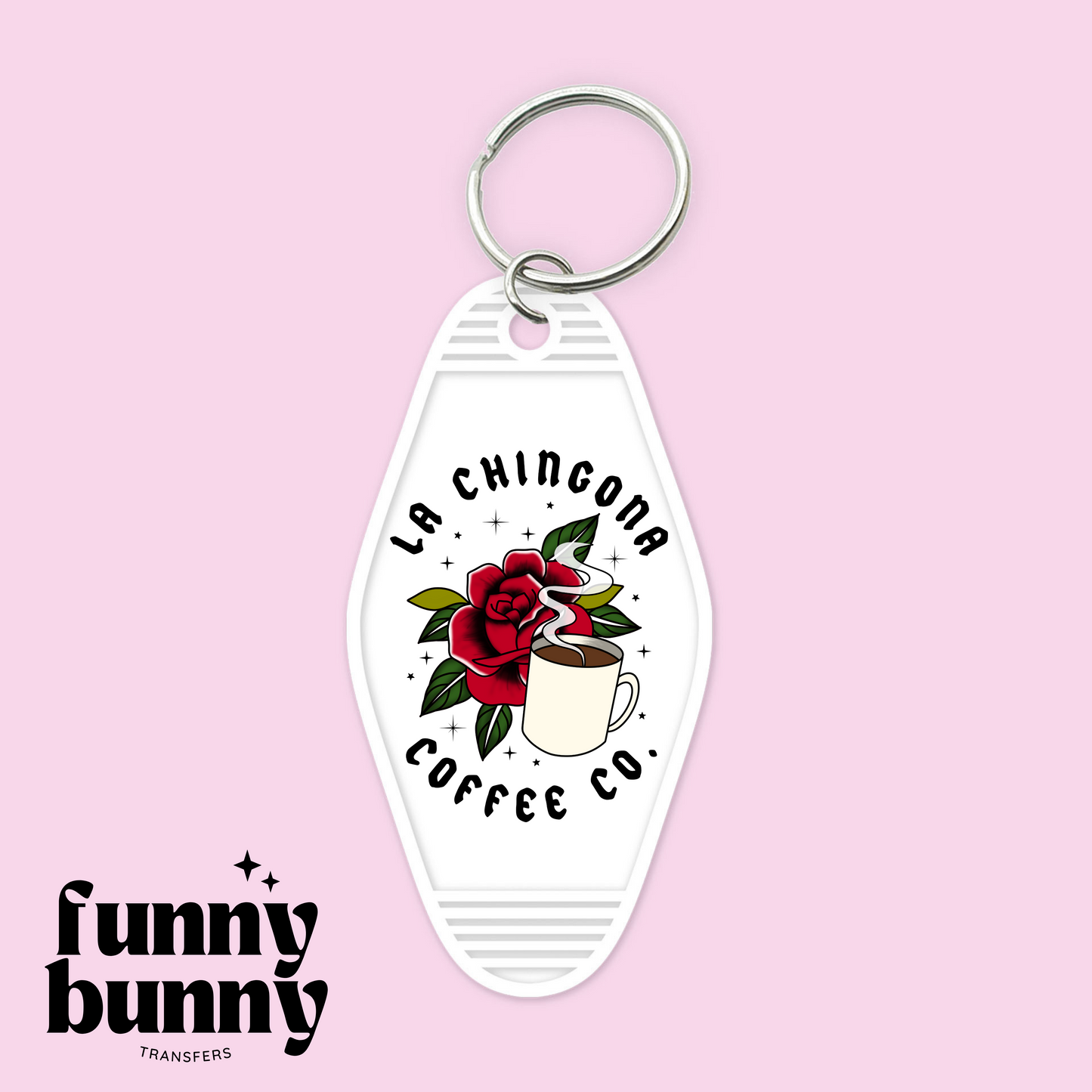 La Chingona Coffee  - Motel Keychain