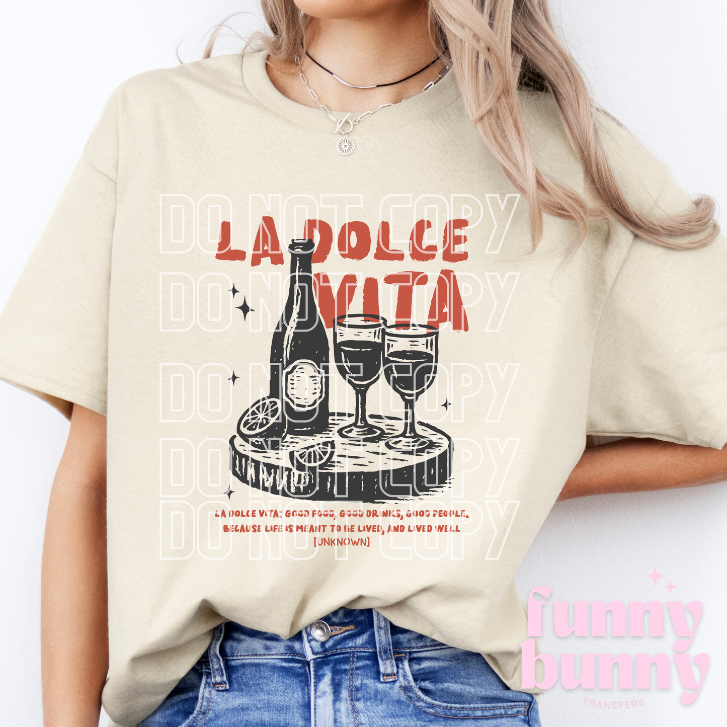 La Dolce Vita - DTF Transfer