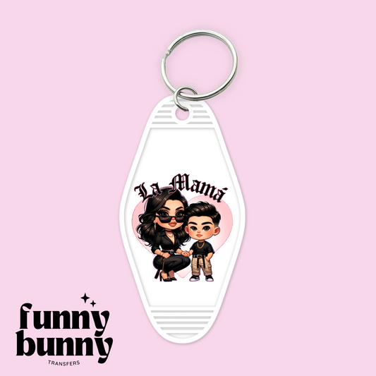 La Mama - Motel Keychain