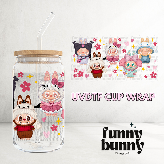 Labu Kawaii Cuties - 16oz UVDTF Cup Wrap