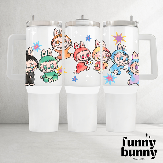 Labu Big Into Energy  - 40oz UVDTF Tumbler Wrap