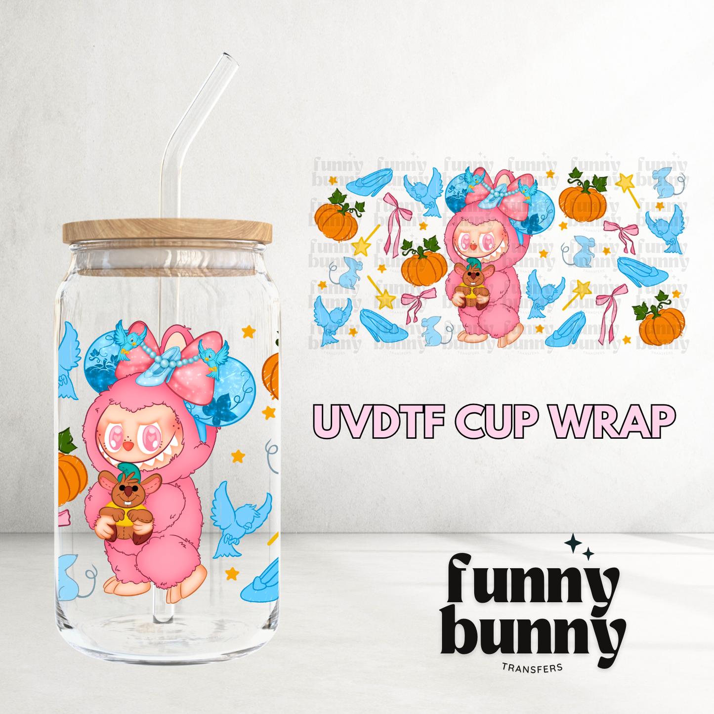 Labu Ella - 16oz UVDTF Cup Wrap
