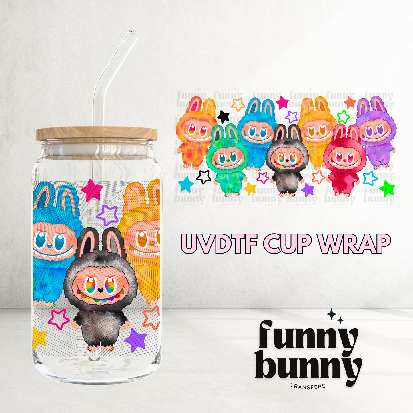 Labu Energy Series - 16oz UVDTF Cup Wrap