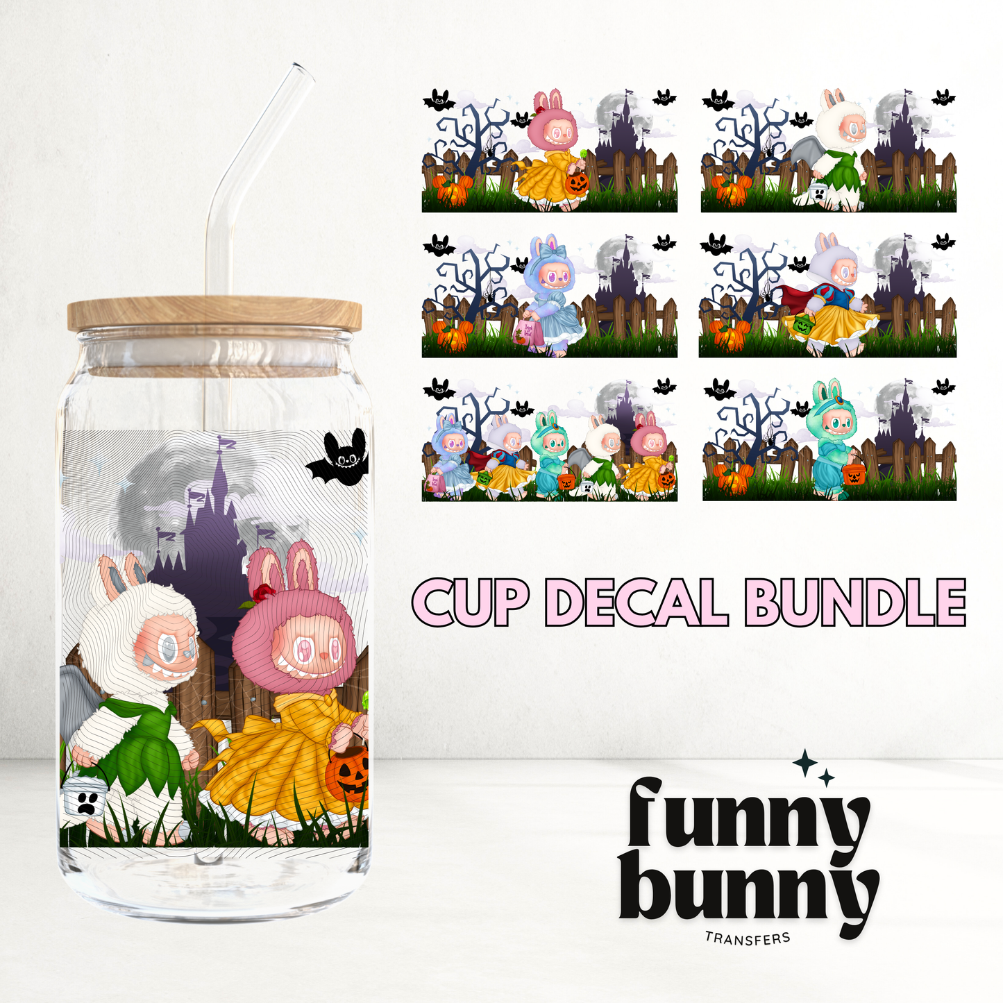 Labu Halloween - UVDTF Decal Bundle