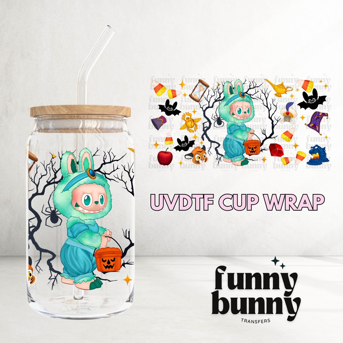 Labu Jasmine II - 16oz UVDTF Cup Wrap