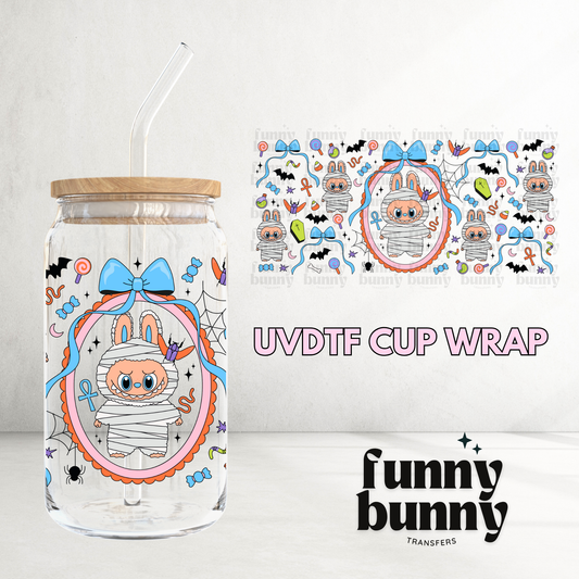 Labu Mummy - 16oz UVDTF Cup Wrap